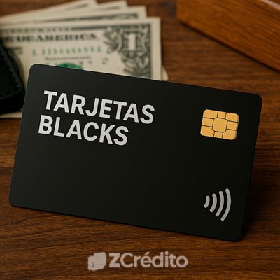 Conoce las tarjetas black que puedes solicitar en 2025 sin ser millonario. Tarjetas Black