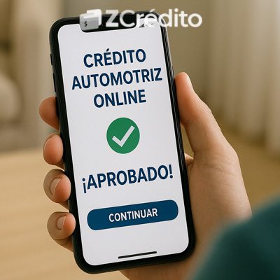 ¡Contrata tu crédito automotriz online desde celular, tablet o computadora! crédito automotriz online