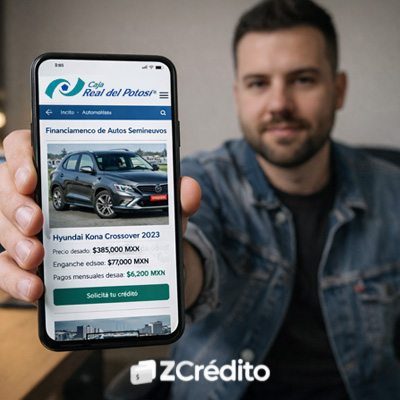 Crédito automotriz Caja Real del Potosí: disfruta los beneficios de una cooperativa confiable. crédito automotriz Caja Real del Potosí