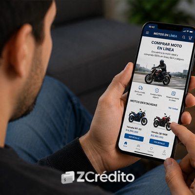 Descubre qué crédito elegir antes de comprar moto en linea hoy. comprar moto en linea